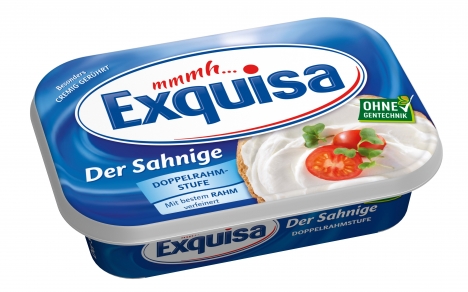 10,5 Millionen Haushalte kaufen heute in Deutschland mindestens einmal im Jahr Exquisa-Frischkse (Quelle: Karwendel-Werke Huber)